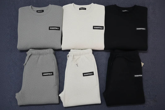 2026Brand Sweater Ropa Sweatshirt Ess Essentials Luxury Designer Tracksuit Sweat Pants and Jogger Hoodie Essential Set for Men LuxeLash Studio