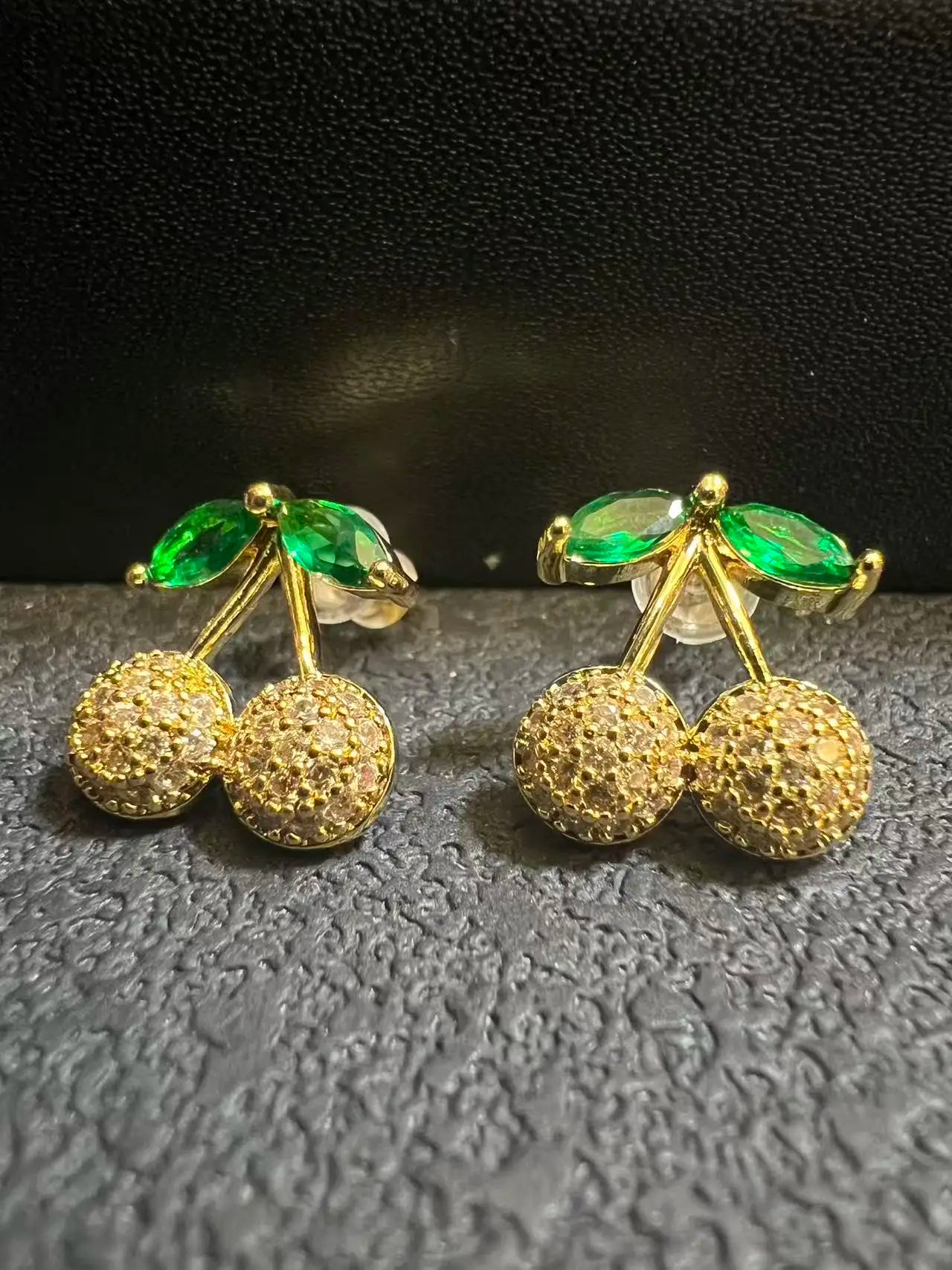 Nugget Heart  Stud Earring 18K Gold plated 12x11mm LuxeLash Studio