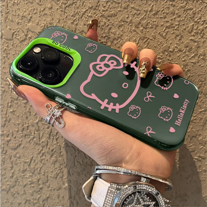Hello Kitty Artistic Lines Case for Xiaomi Redmi Note 14 13 12 11 10 9 8 Pro Plus 14S 12S 11S 10S 9S Redmi 14C 14R 13C 12C 11A LuxeLash Studio